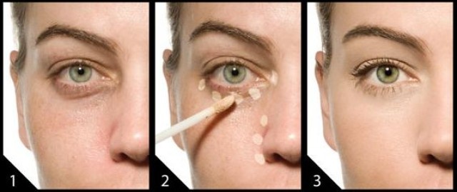 Как правильно наносить консилер для глаз