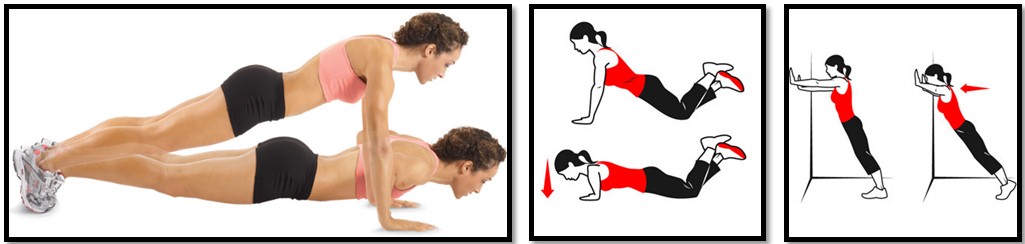 Упражнения для красивой груди