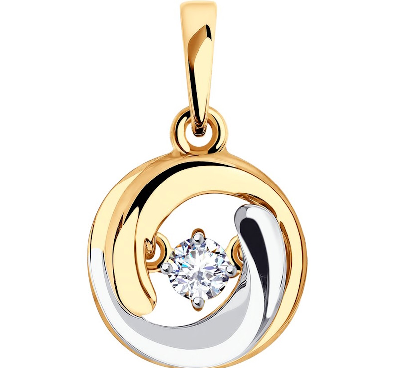 золотую подвеску